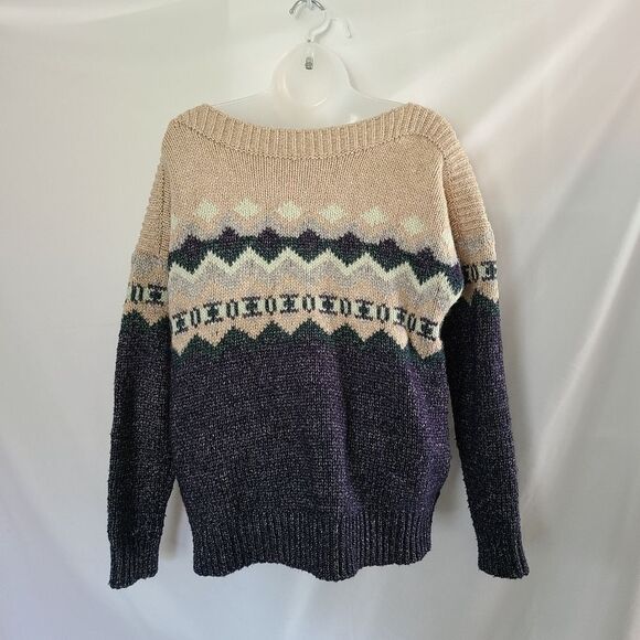 Victoria's Secret Fair Isle‎ Heavy Knit Sweater Sz Small - Picture 4 of 5